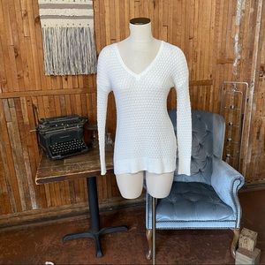 White Knit American Eagle Sweater